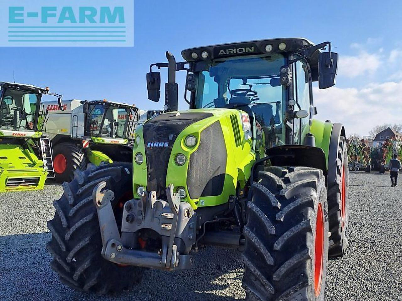 Tracteur agricole CLAAS arion 660 cmatic