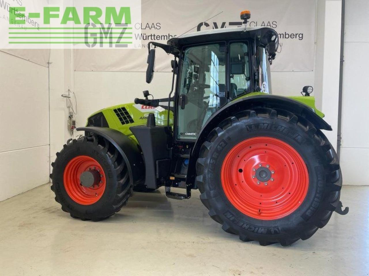 Tracteur agricole CLAAS arion 660 cmatic cebis