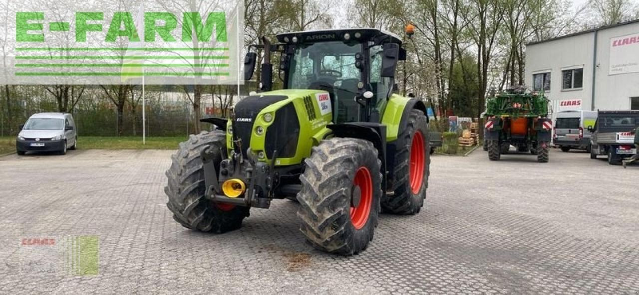 Tracteur agricole CLAAS arion 660 cmatic cebis