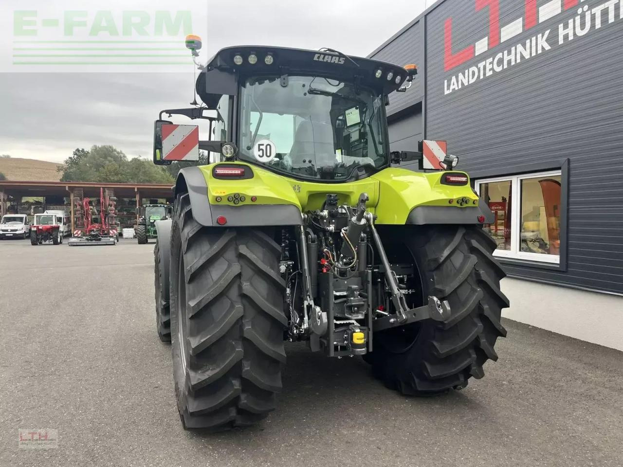Tracteur agricole CLAAS arion 660 cmatic cebis CMATIC CEBIS