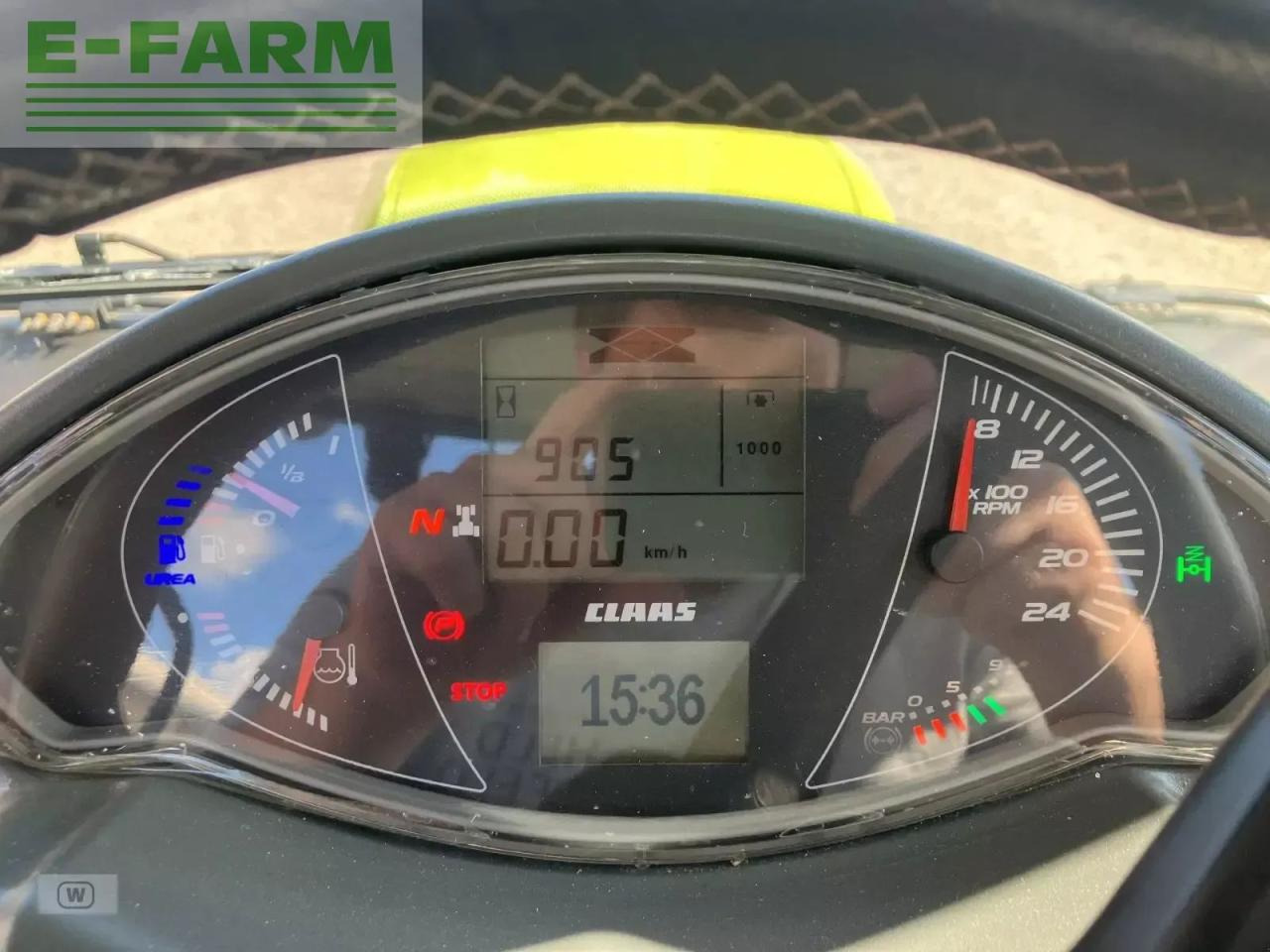 Tracteur agricole CLAAS arion 660 cmatic cebis CMATIC CEBIS