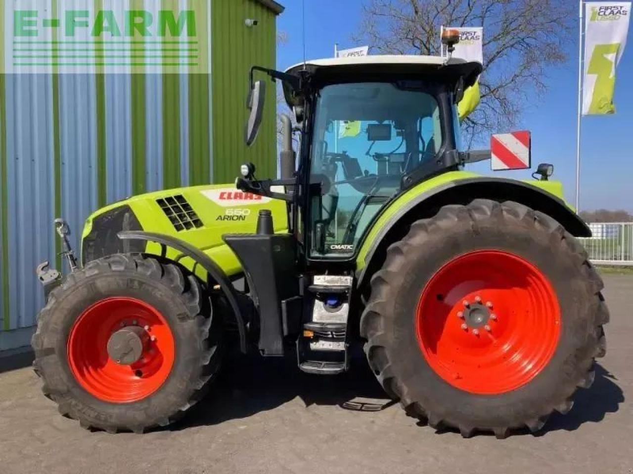 Tracteur agricole CLAAS arion 660 cmatic cebis CMATIC CEBIS