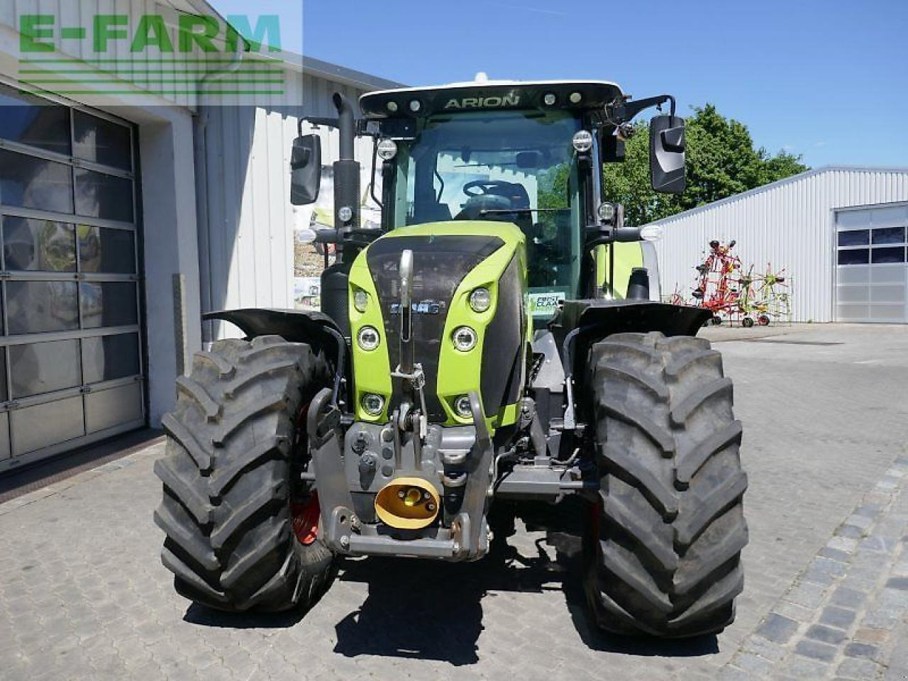Tracteur agricole CLAAS arion 660 cmatic cebis CMATIC CEBIS