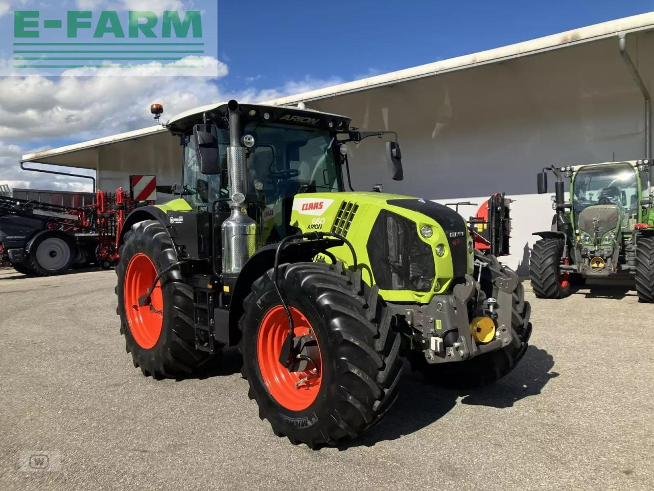 Tracteur agricole CLAAS arion 660 cmatic cebis CMATIC CEBIS