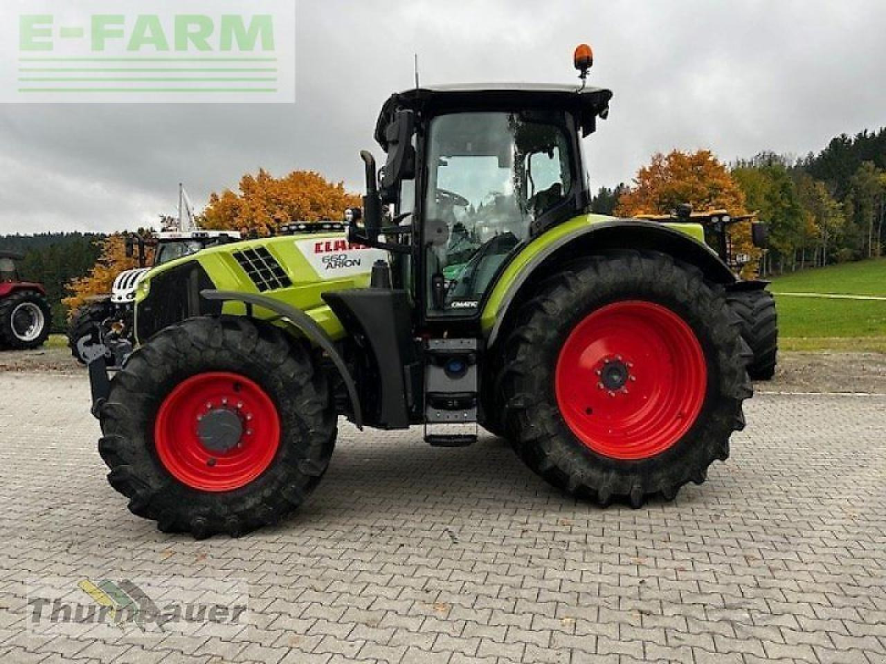 Tracteur agricole CLAAS arion 660 cmatic cebis CMATIC CEBIS