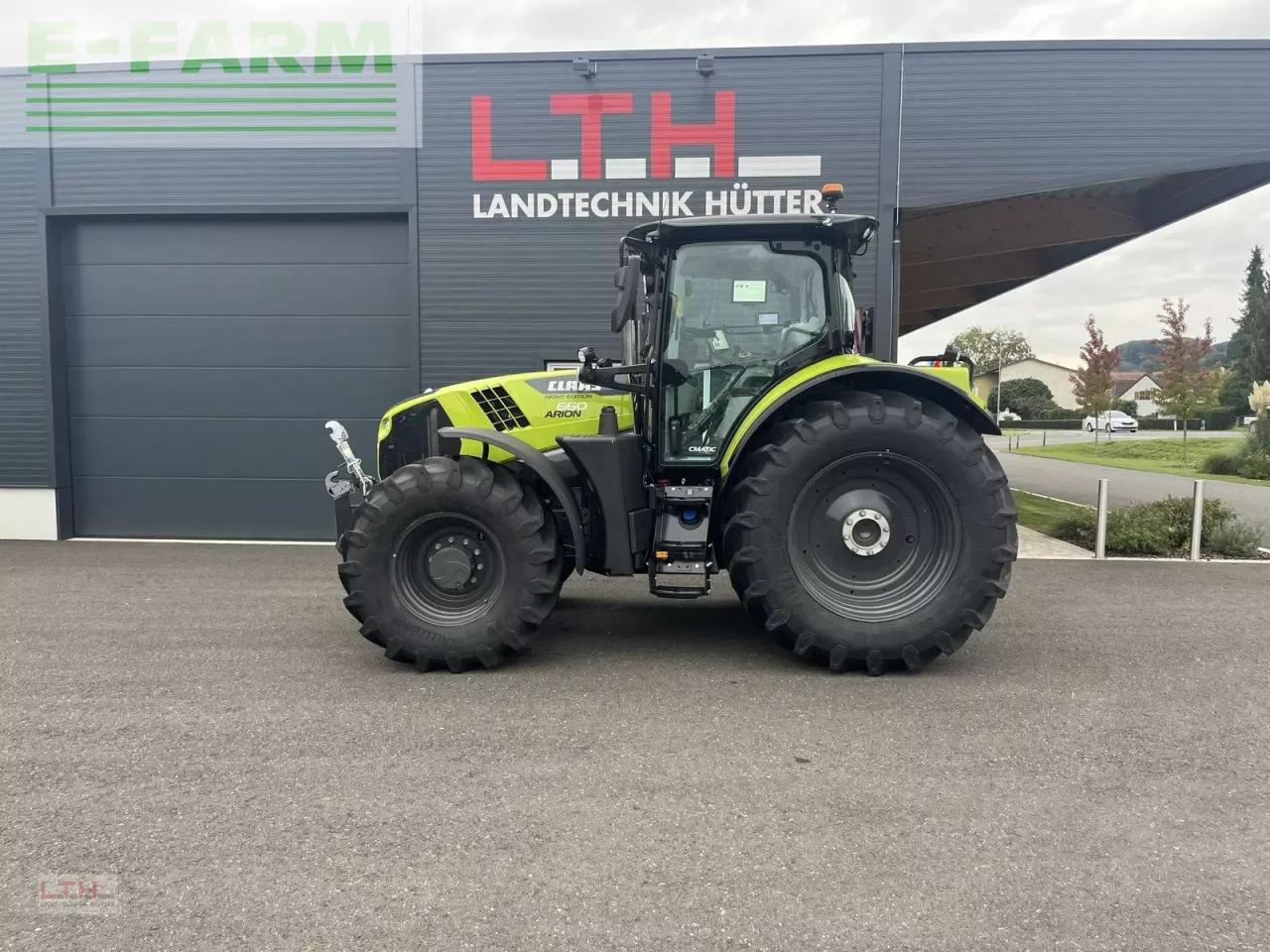 Tracteur agricole CLAAS arion 660 cmatic cebis CMATIC CEBIS