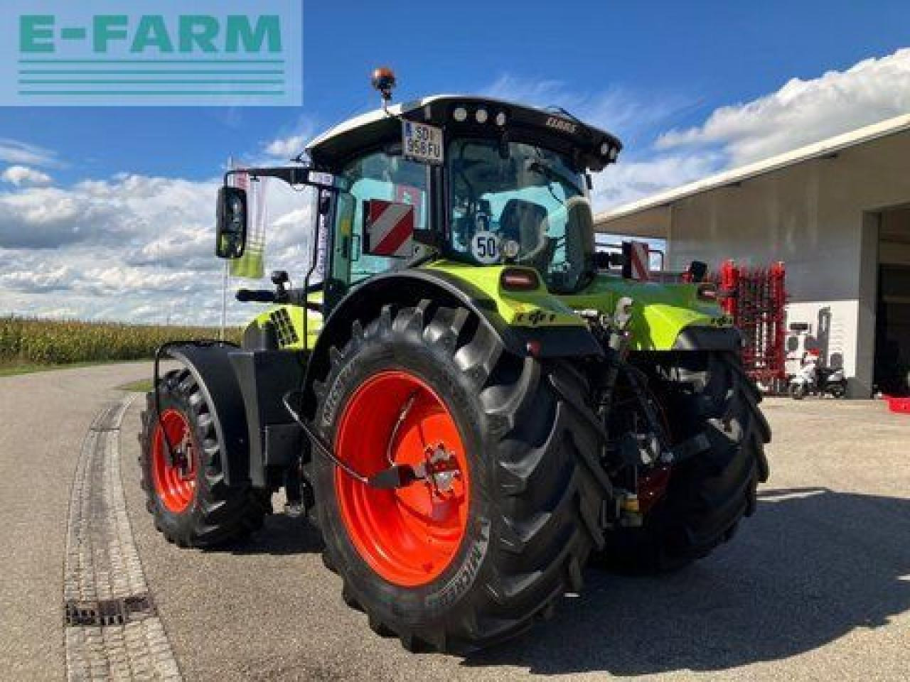 Tracteur agricole CLAAS arion 660 cmatic cebis CMATIC CEBIS