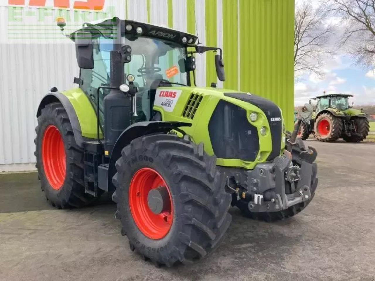 Tracteur agricole CLAAS arion 660 cmatic cebis CMATIC CEBIS
