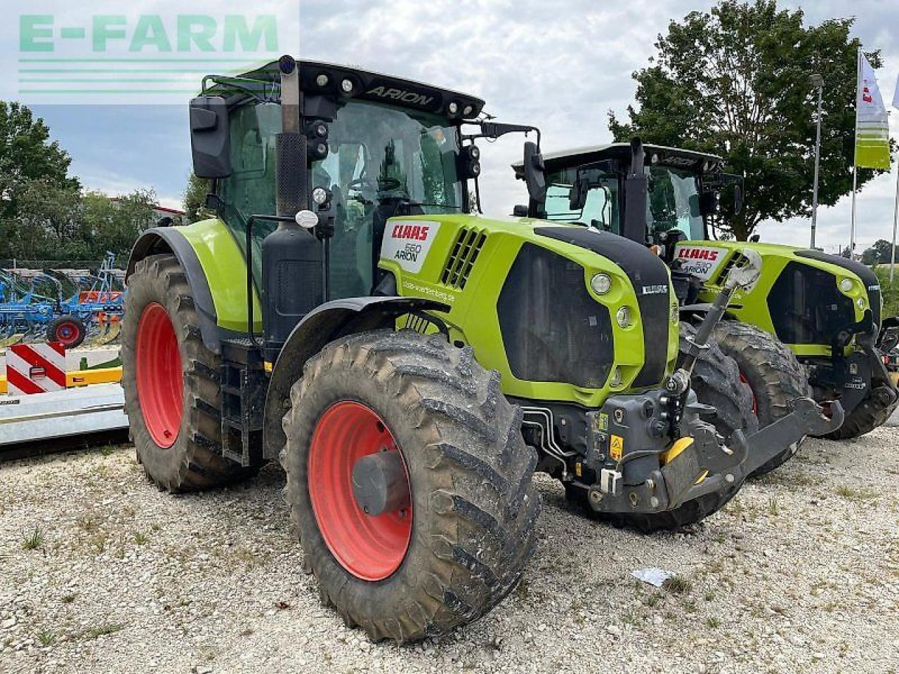 Tracteur agricole CLAAS arion 660 cmatic cebis CMATIC CEBIS