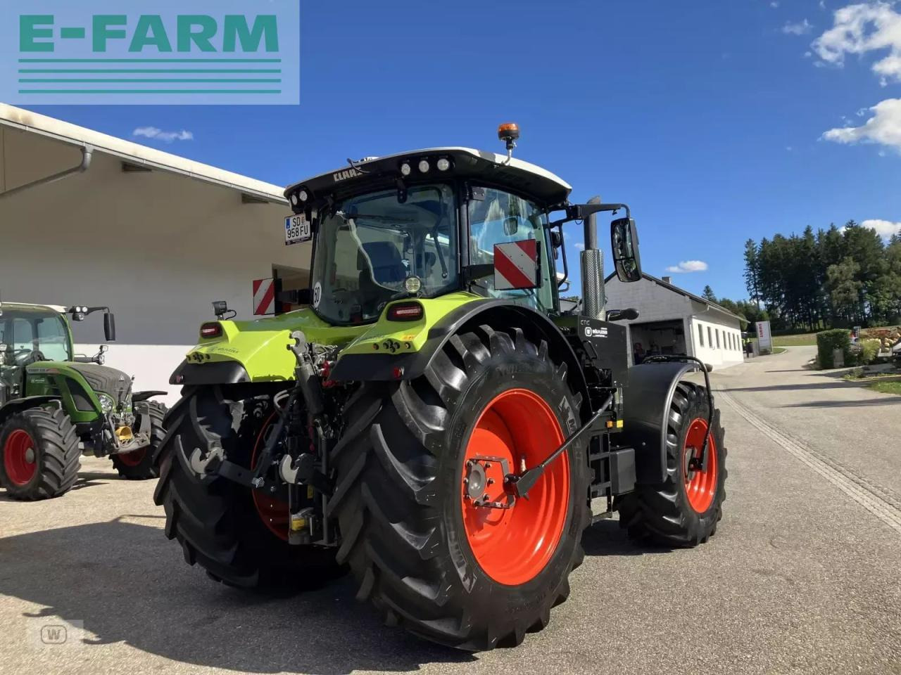Tracteur agricole CLAAS arion 660 cmatic cebis CMATIC CEBIS