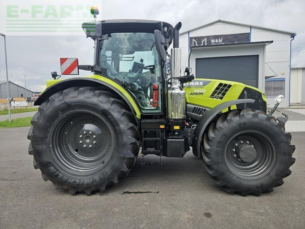 Tracteur agricole CLAAS arion 660 cmatic cebis CMATIC CEBIS