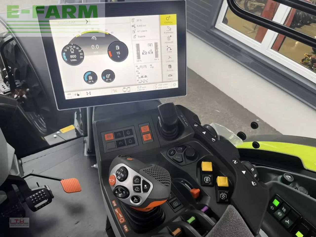 Tracteur agricole CLAAS arion 660 cmatic cebis CMATIC CEBIS