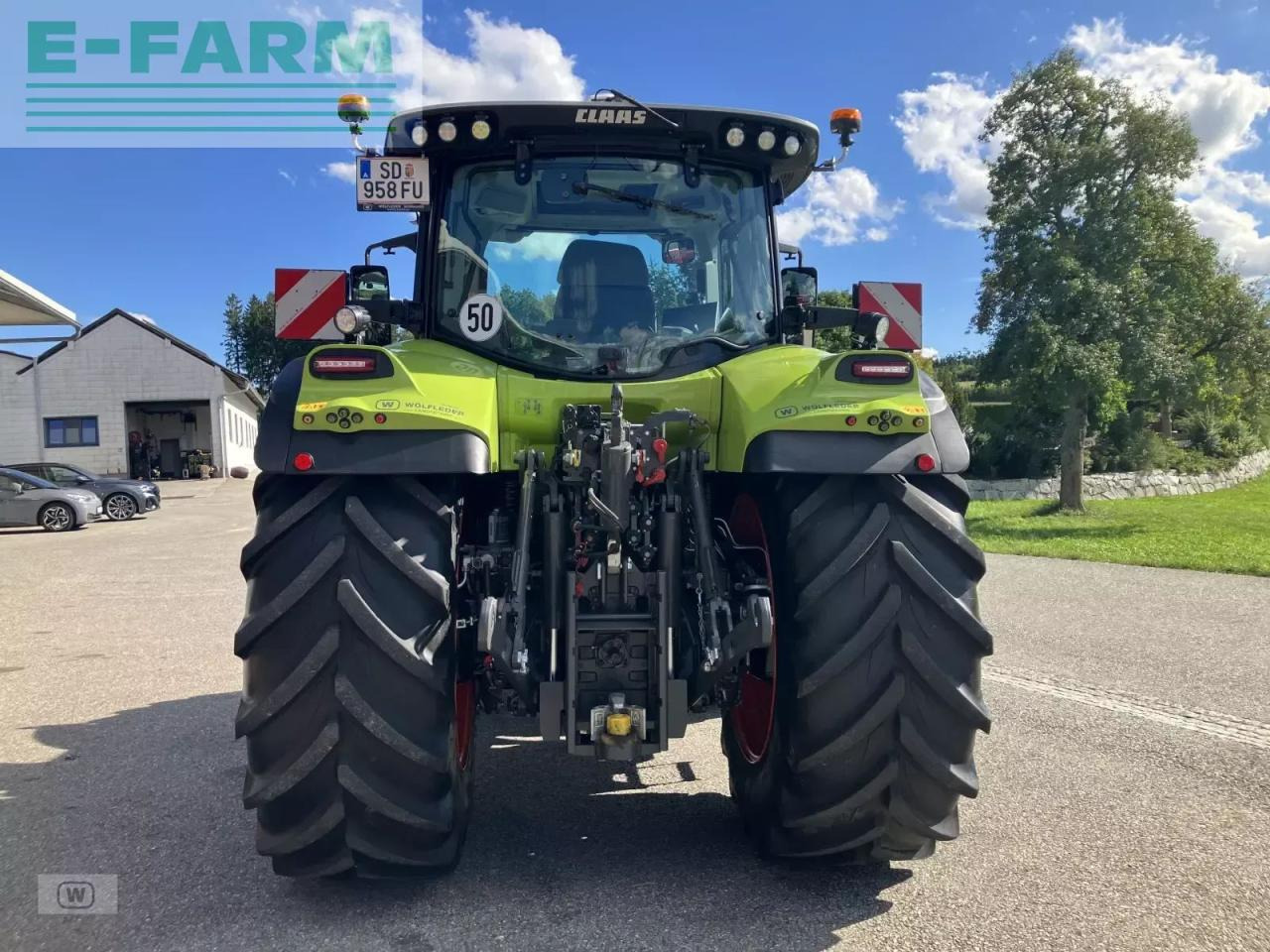 Tracteur agricole CLAAS arion 660 cmatic cebis CMATIC CEBIS