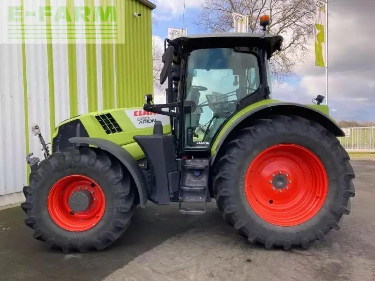 Tracteur agricole CLAAS arion 660 cmatic cebis CMATIC CEBIS