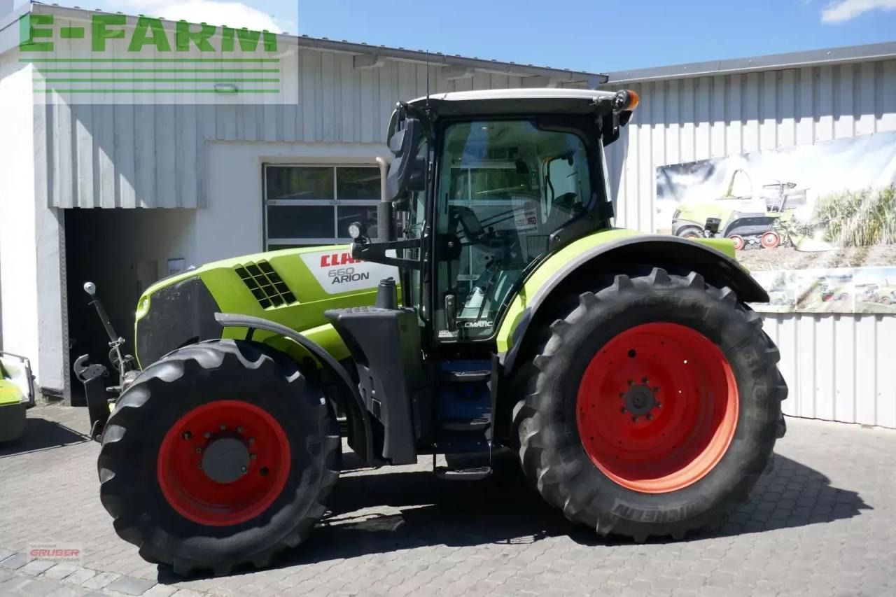 Tracteur agricole CLAAS arion 660 cmatic cebis CMATIC CEBIS