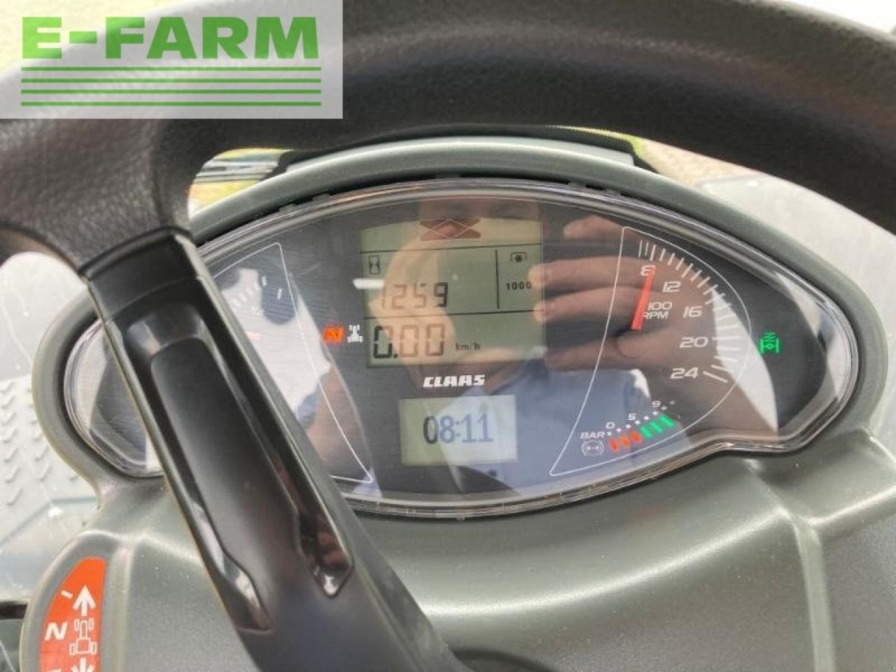 Tracteur agricole CLAAS arion 660 cmatic cebis CMATIC CEBIS