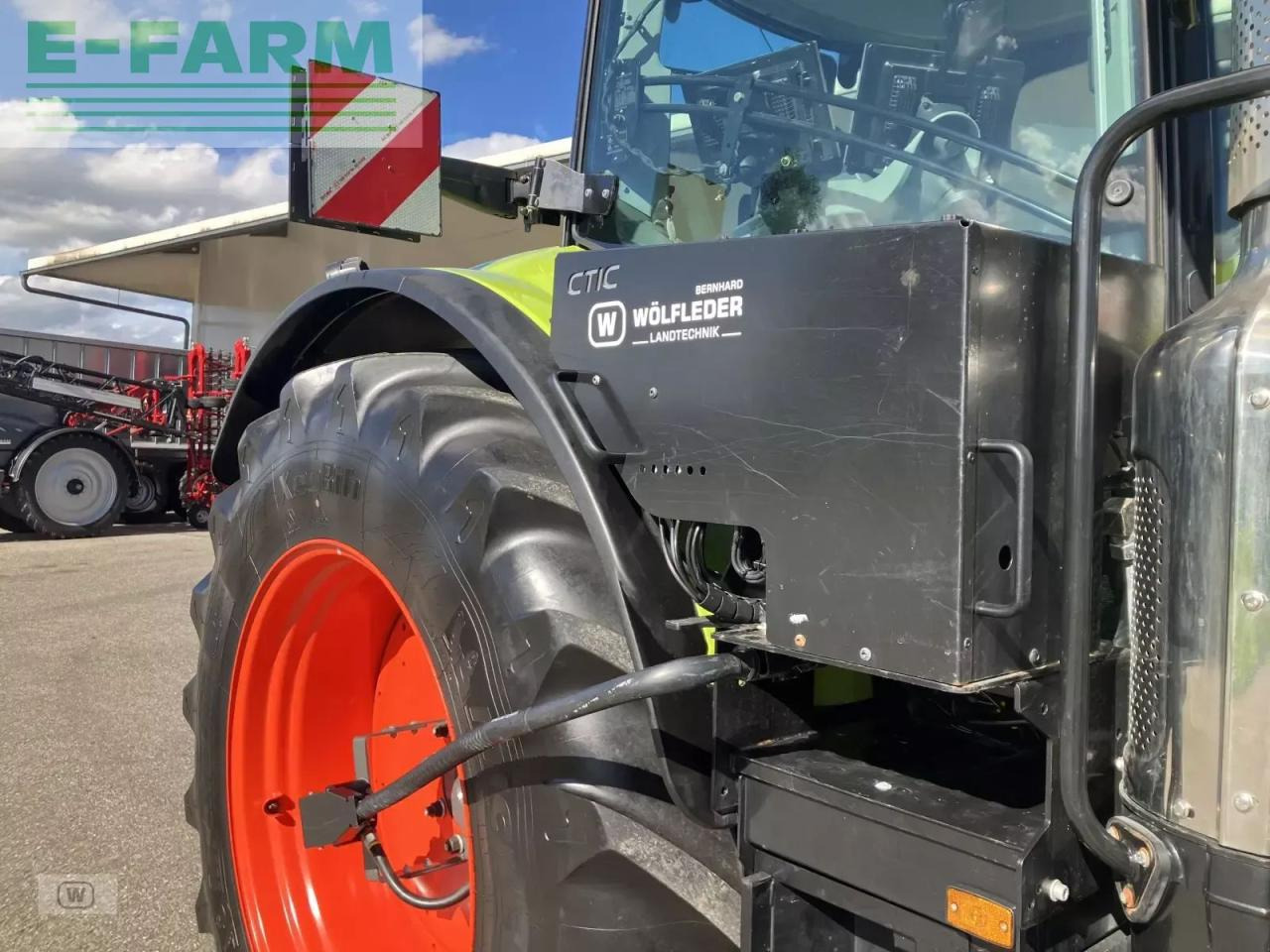 Tracteur agricole CLAAS arion 660 cmatic cebis CMATIC CEBIS