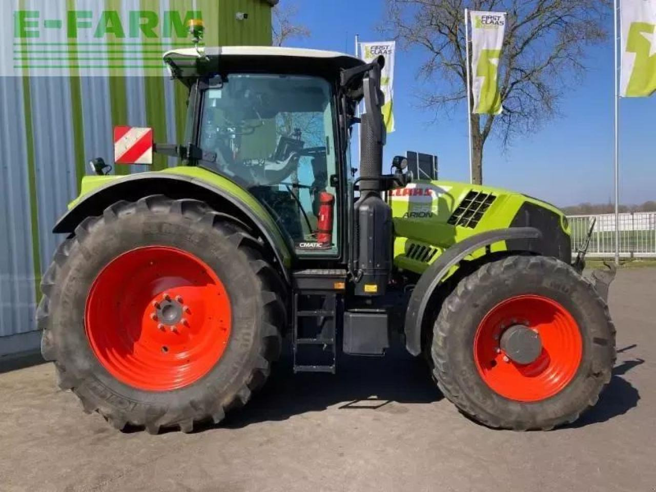 Tracteur agricole CLAAS arion 660 cmatic cebis CMATIC CEBIS