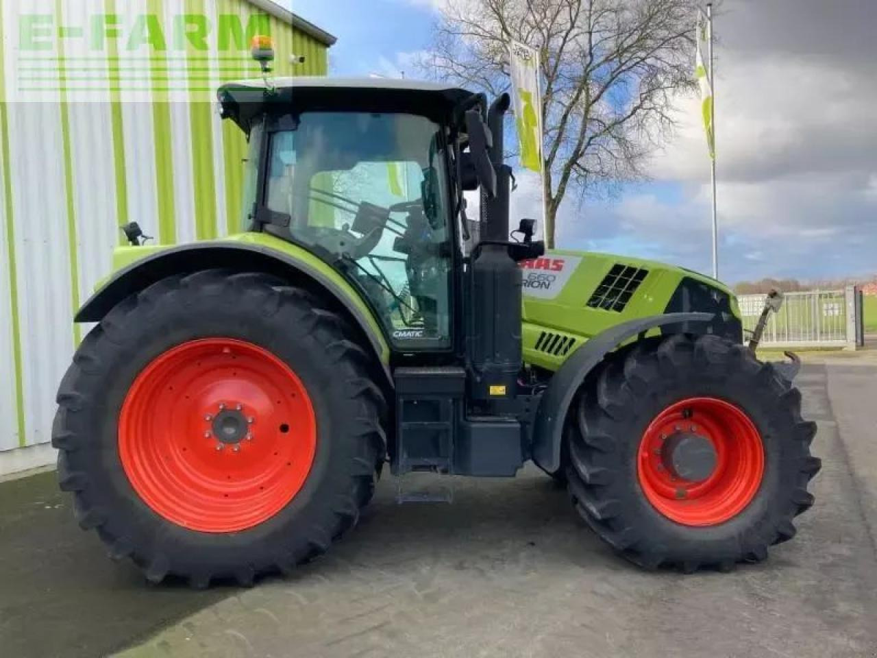 Tracteur agricole CLAAS arion 660 cmatic cebis CMATIC CEBIS