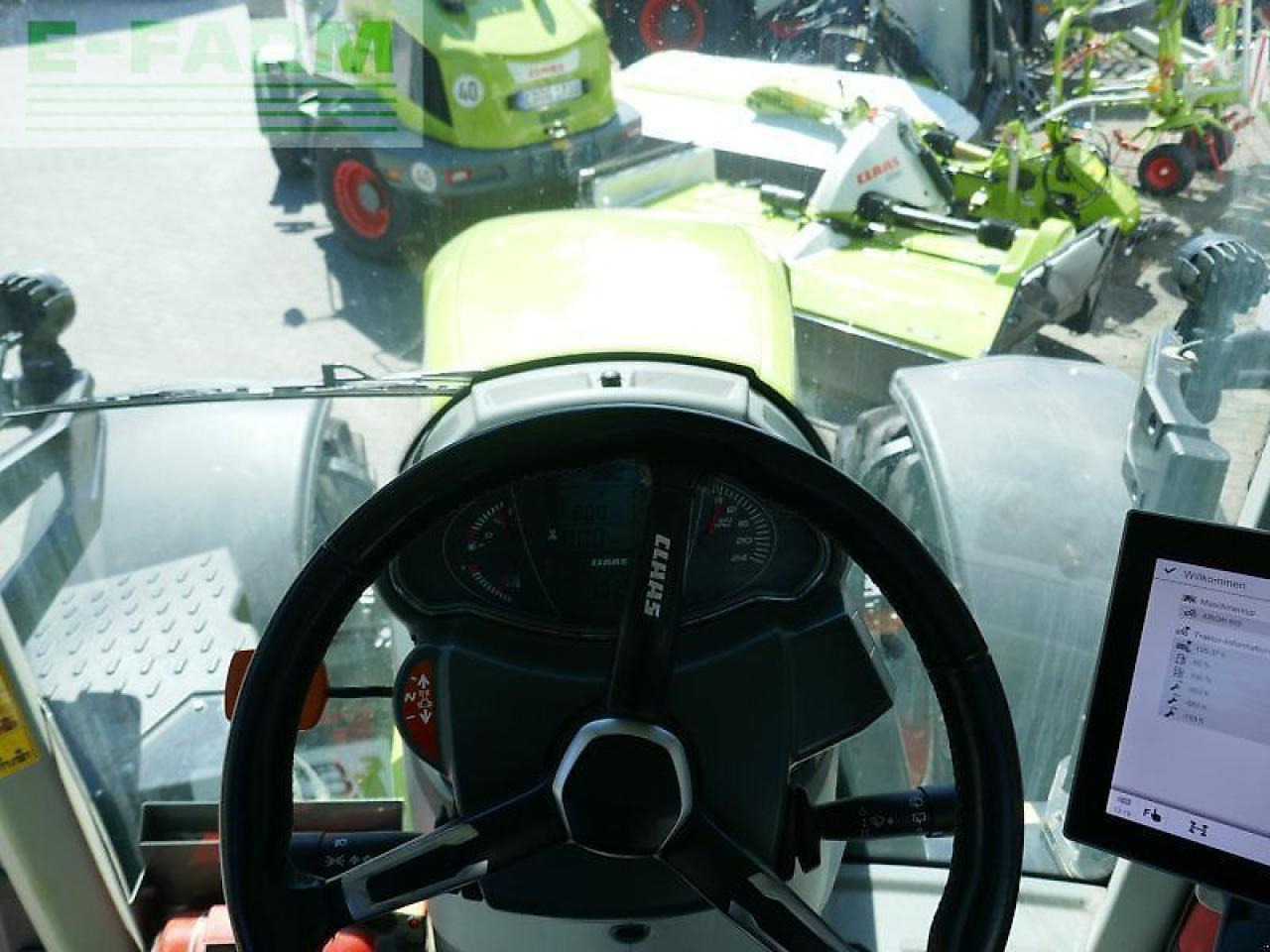 Tracteur agricole CLAAS arion 660 cmatic cebis CMATIC CEBIS