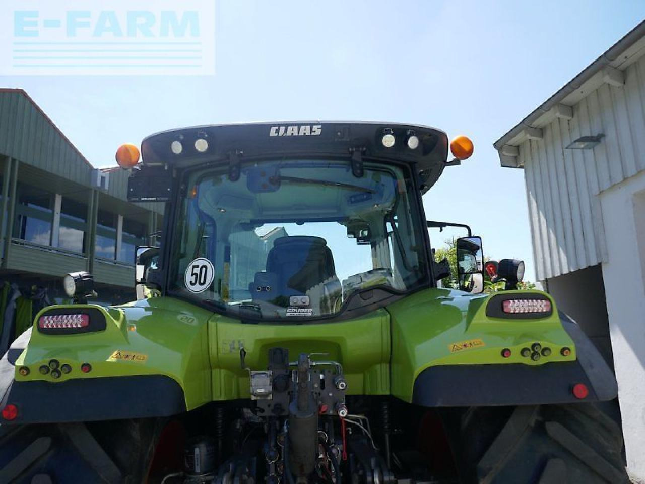 Tracteur agricole CLAAS arion 660 cmatic cebis CMATIC CEBIS