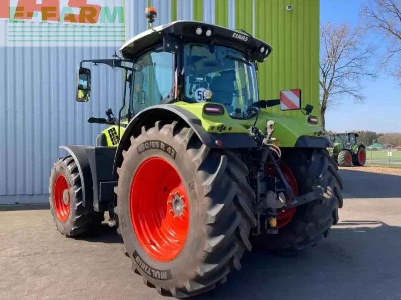 Tracteur agricole CLAAS arion 660 cmatic cebis CMATIC CEBIS