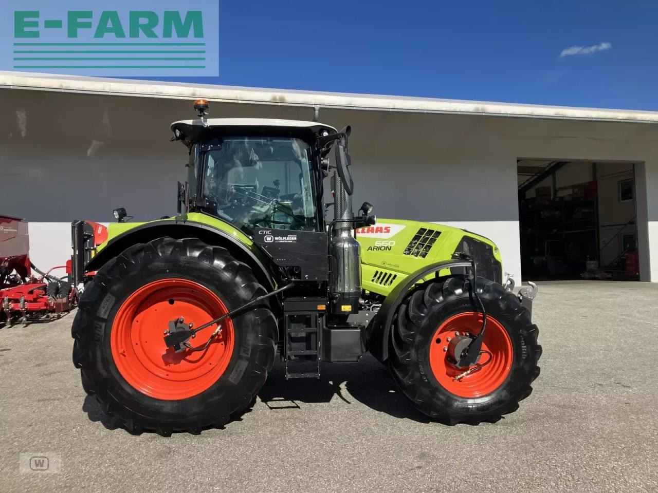 Tracteur agricole CLAAS arion 660 cmatic cebis CMATIC CEBIS