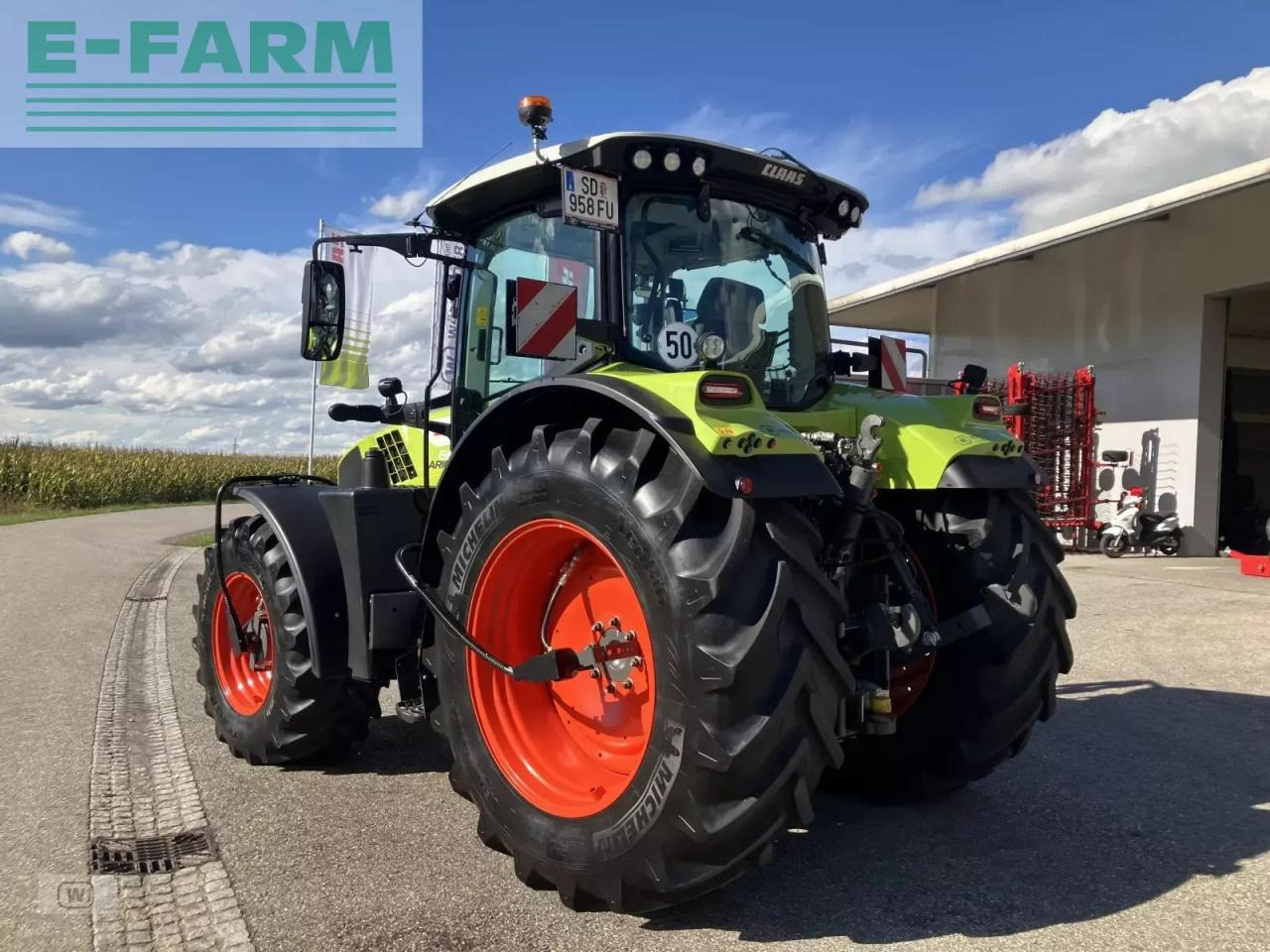 Tracteur agricole CLAAS arion 660 cmatic cebis CMATIC CEBIS