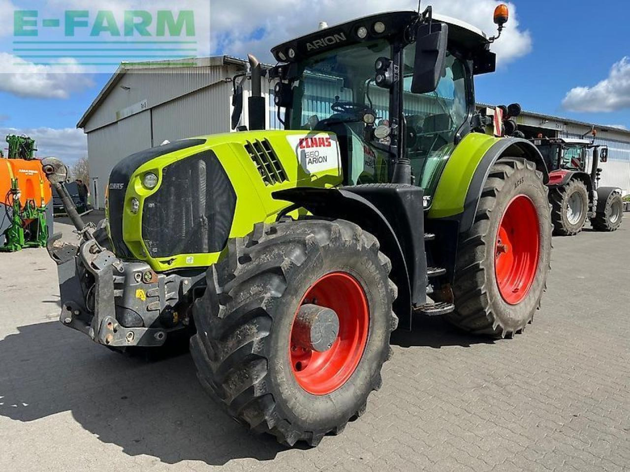 Tracteur agricole CLAAS arion 660 cmatic cebis (inkl. rtk)