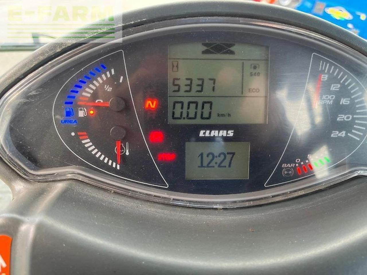 Tracteur agricole CLAAS arion 660 cmatic cebis (inkl. rtk)