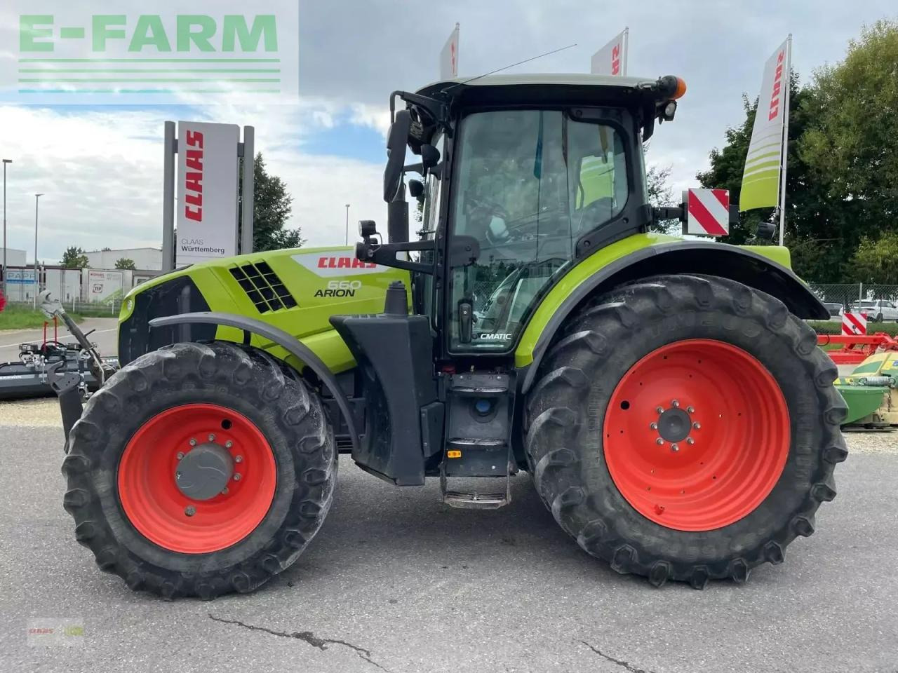 Tracteur agricole CLAAS arion 660 cmatic cebis preisreduziert CMATIC CEBIS