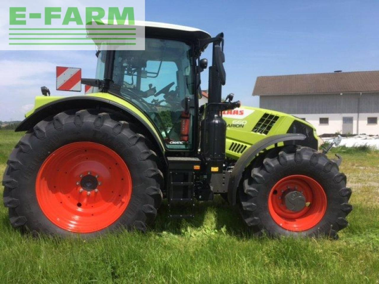 Tracteur agricole CLAAS arion 660 cmatic cis+