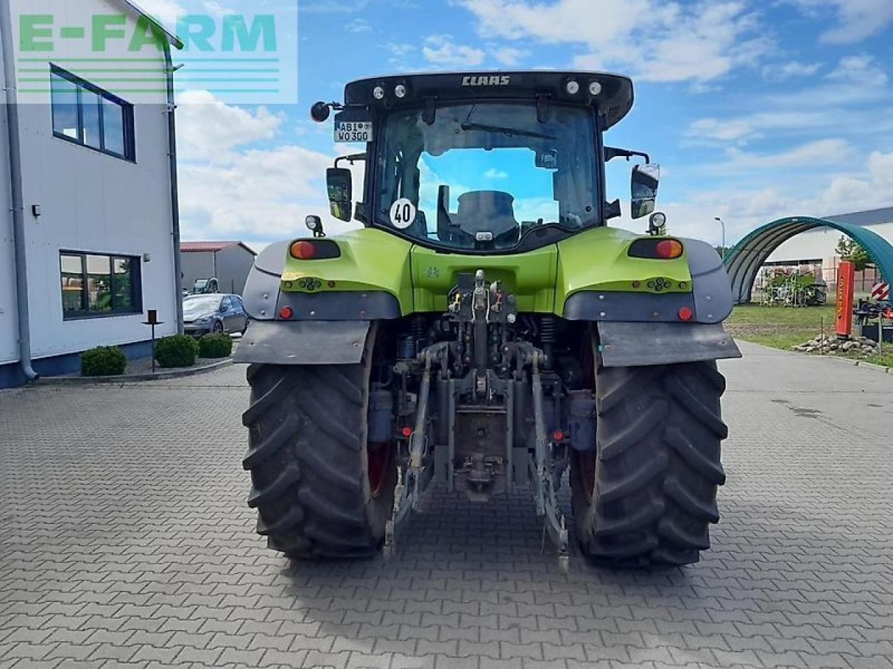 Tracteur agricole CLAAS arion 660 cmatic cis CMATIC CIS