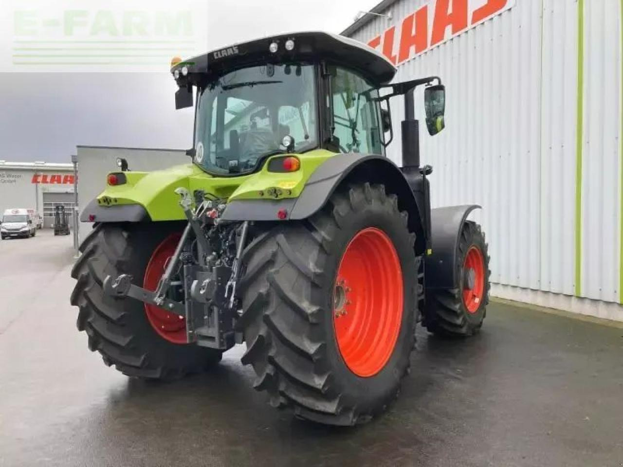 Tracteur agricole CLAAS arion 660 cmatic cis+ CMATIC CIS+