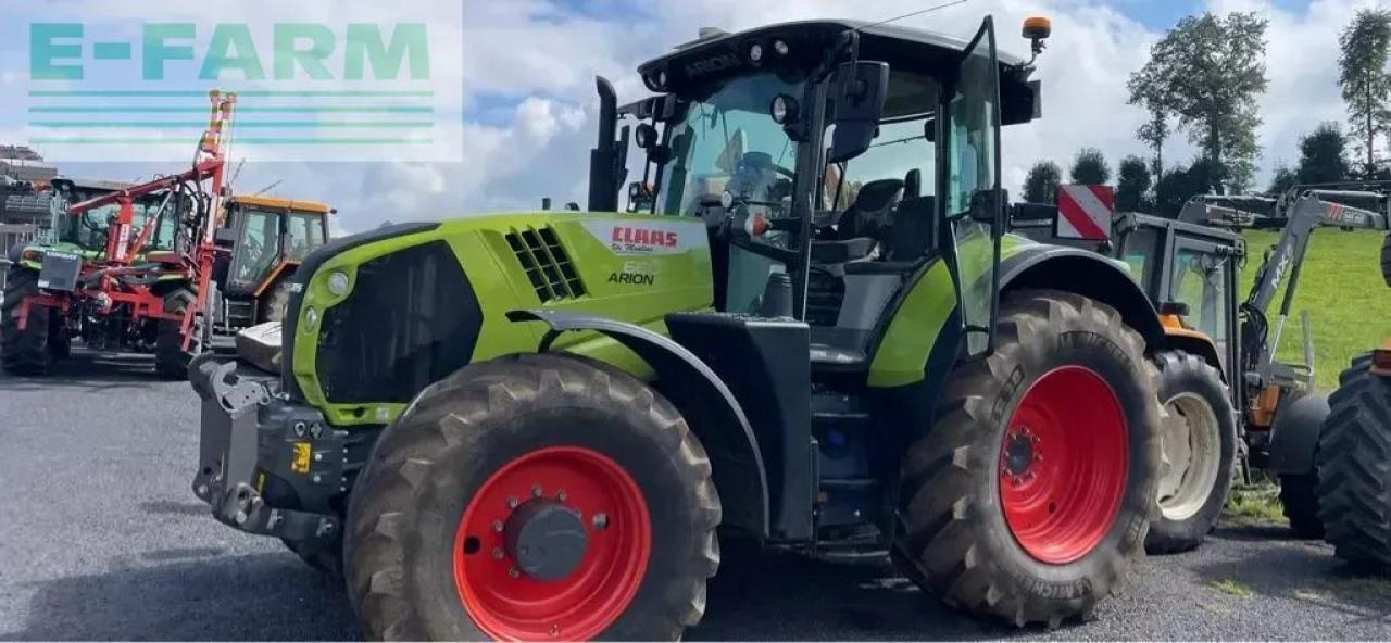 Tracteur agricole CLAAS arion 660 cmatic cis+ CMATIC CIS+