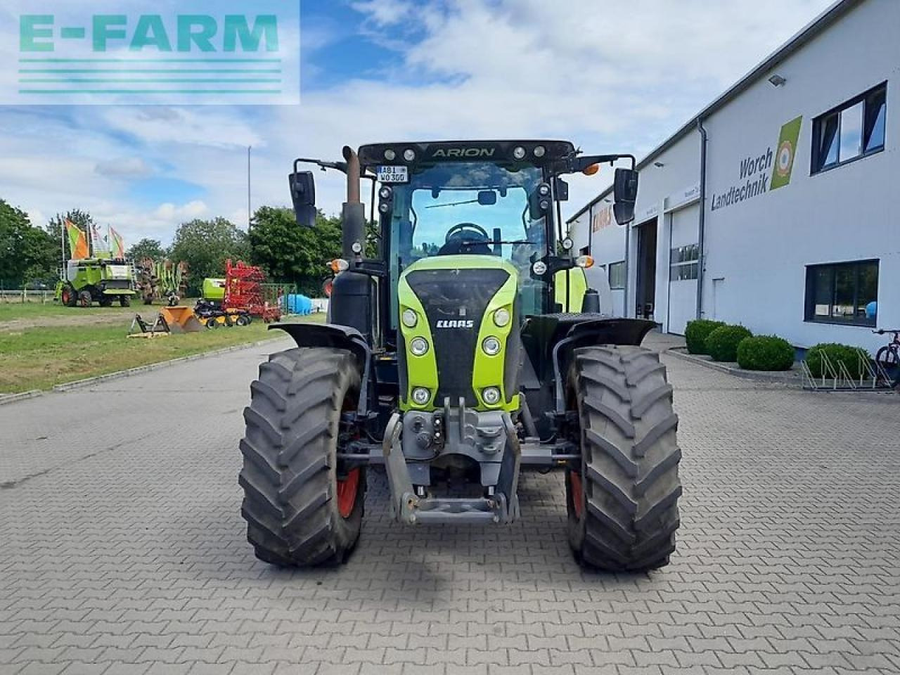 Tracteur agricole CLAAS arion 660 cmatic cis CMATIC CIS