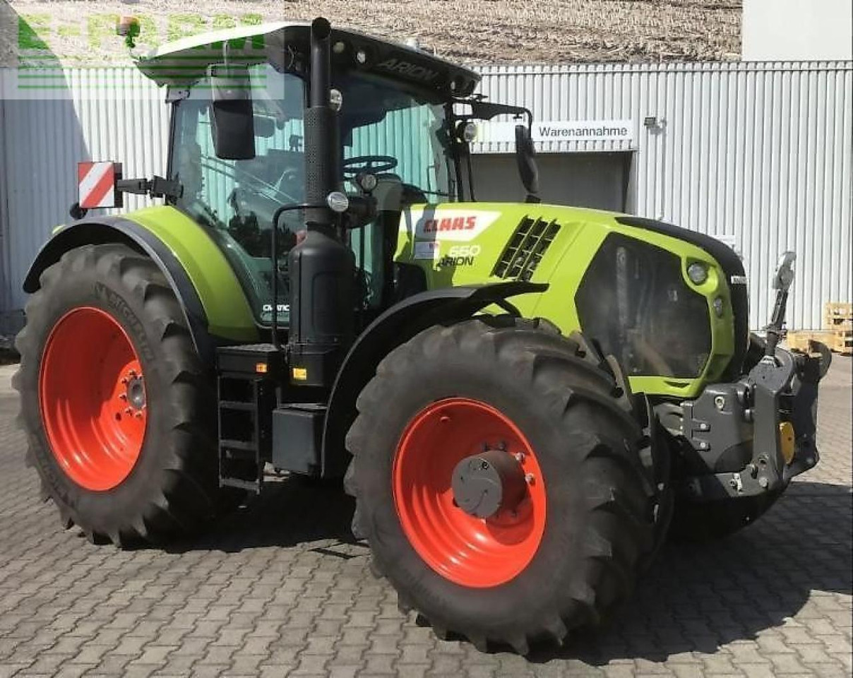 Tracteur agricole CLAAS arion 660 cmatic focus