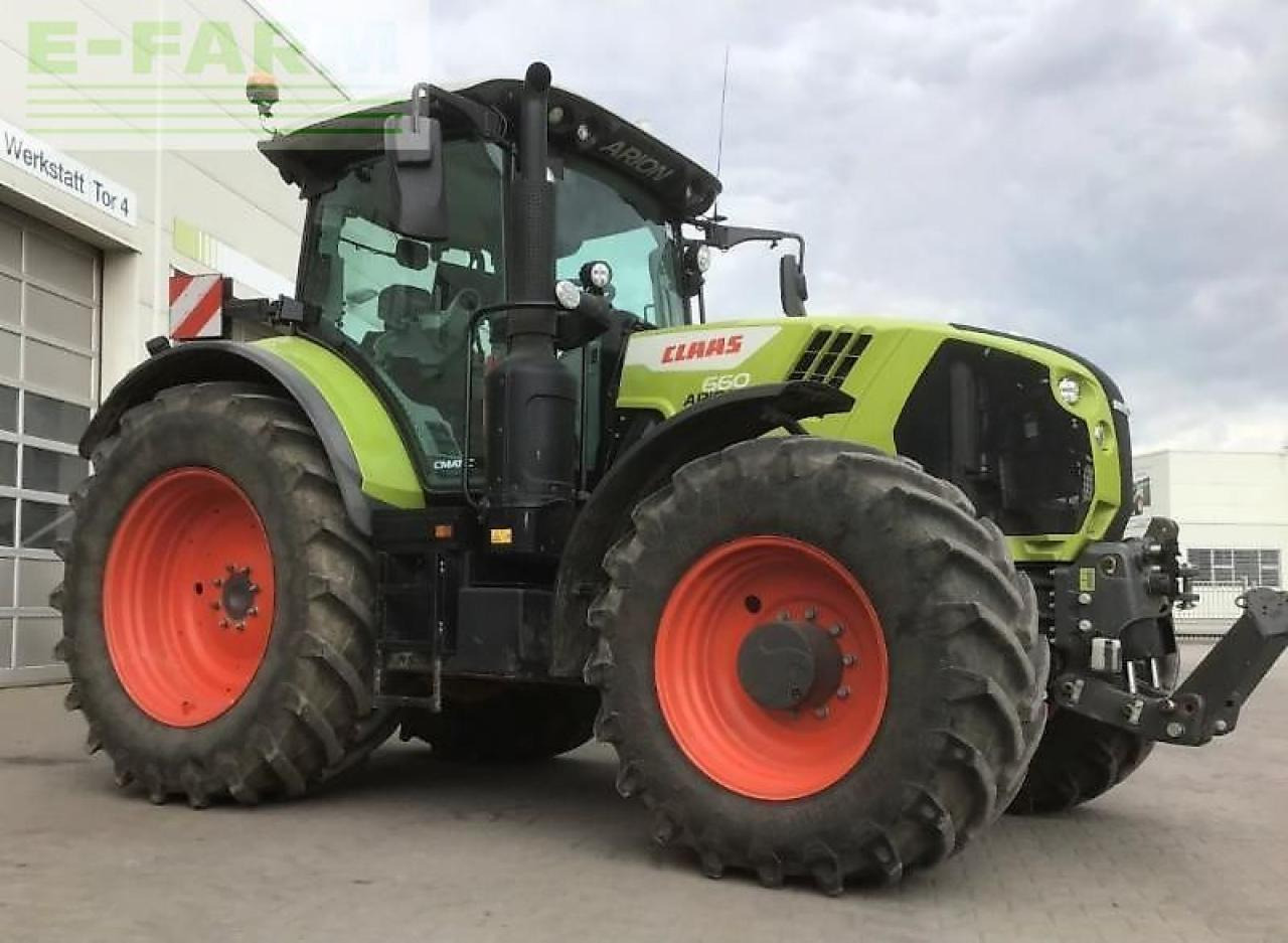 Tracteur agricole CLAAS arion 660 cmatic focus