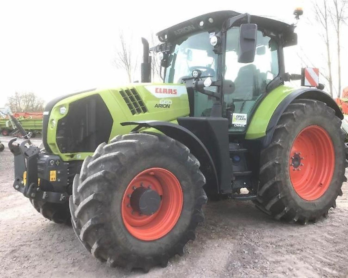 Tracteur agricole CLAAS arion 660 cmatic focus