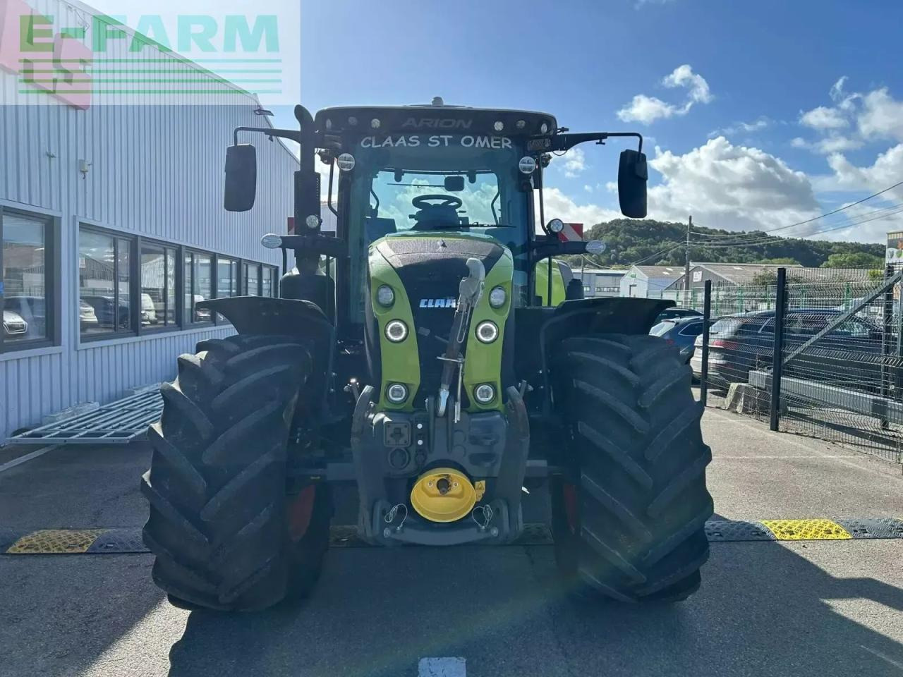 Tracteur agricole CLAAS arion 660 cmatic privilege