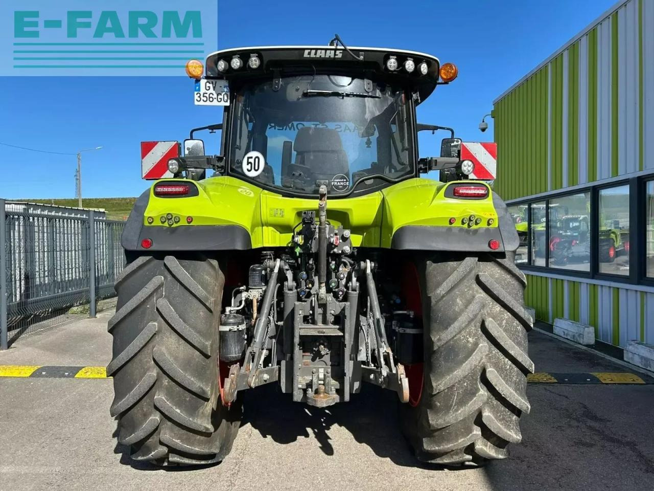 Tracteur agricole CLAAS arion 660 cmatic privilege