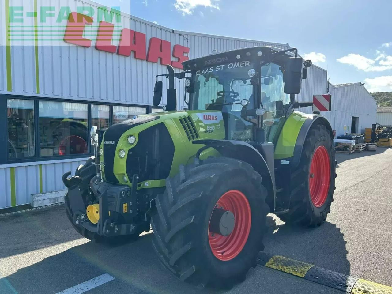 Tracteur agricole CLAAS arion 660 cmatic privilege