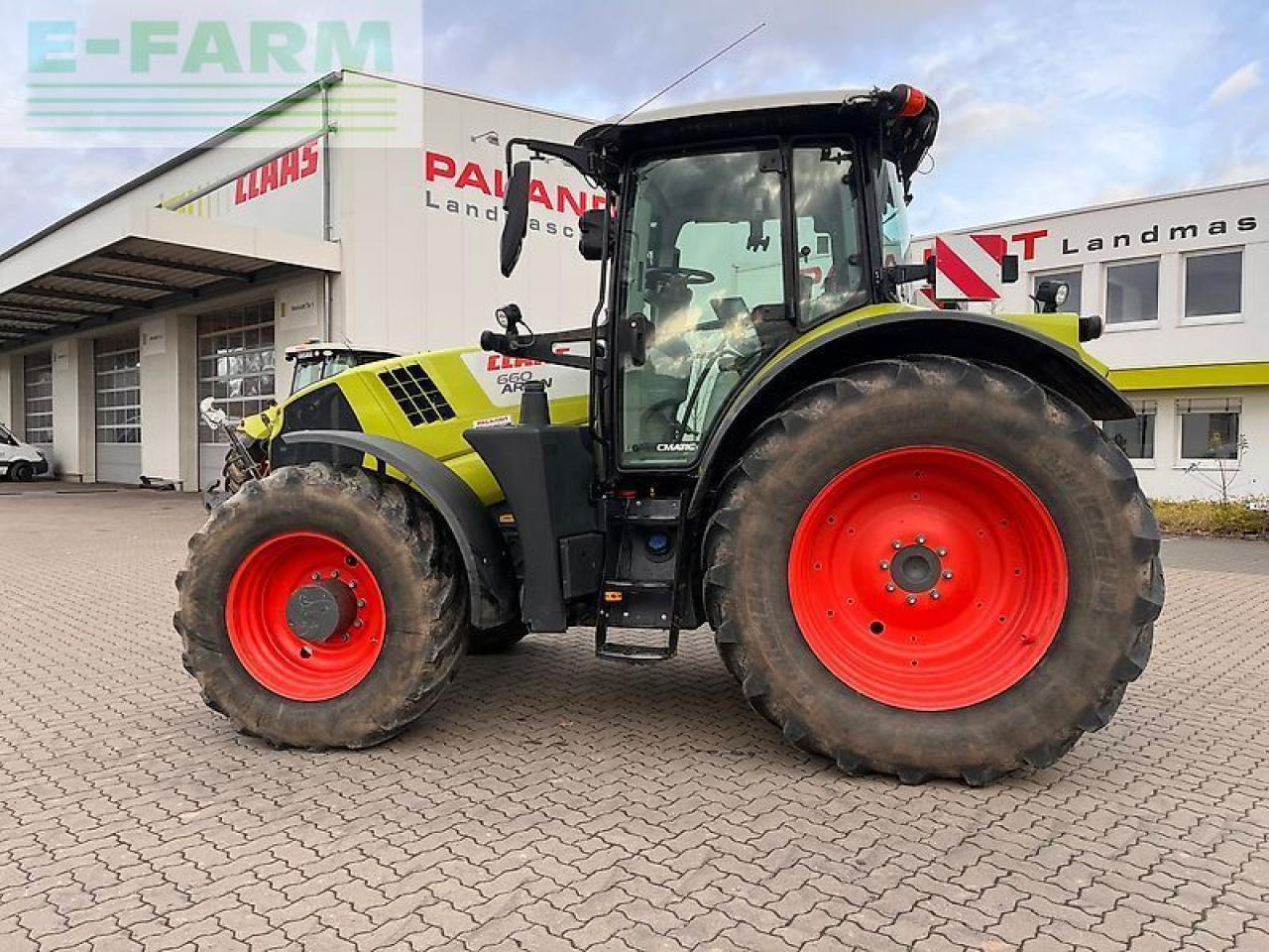 Tracteur agricole CLAAS arion 660 cmatic - s10 rtk