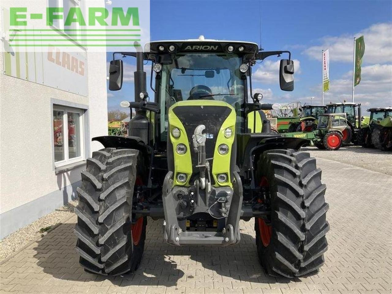 Tracteur agricole CLAAS arion 660 cmatic st5 cebis