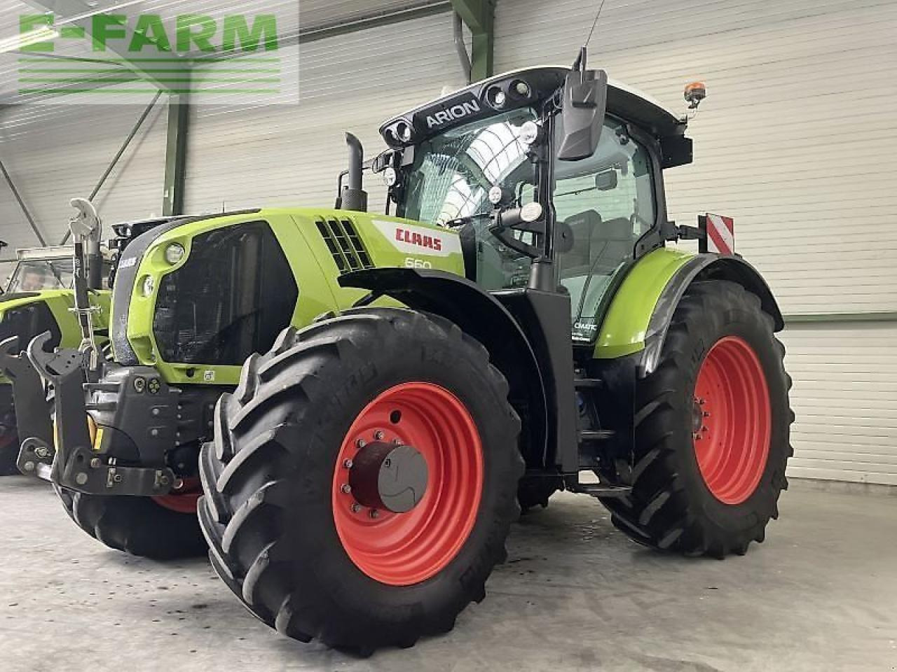 Tracteur agricole CLAAS arion 660 cmatic - st v first