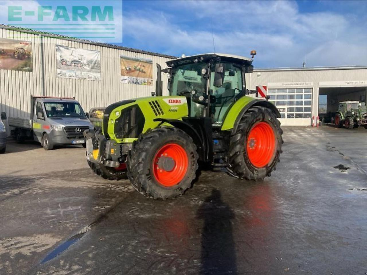 Tracteur agricole CLAAS arion 660 cmatic - st v first
