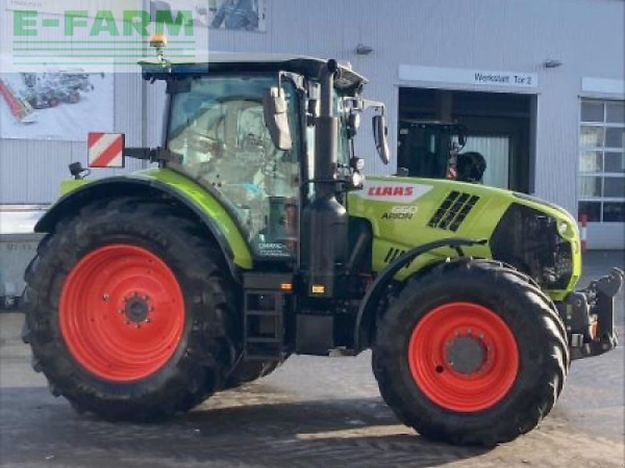 Tracteur agricole CLAAS arion 660 cmatic - st v first