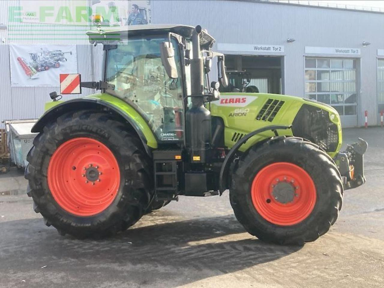 Tracteur agricole CLAAS arion 660 cmatic - st v first