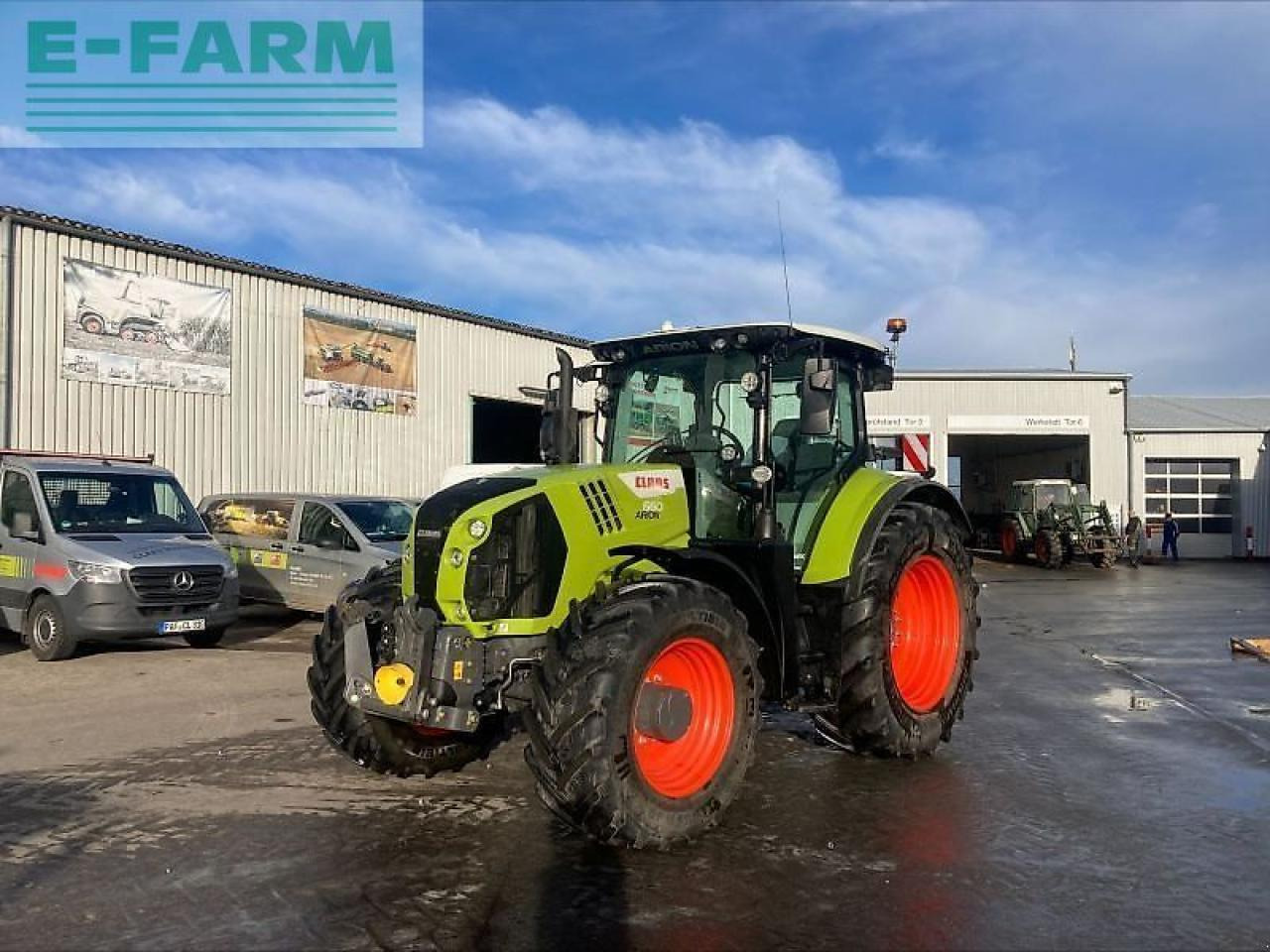 Tracteur agricole CLAAS arion 660 cmatic - st v first