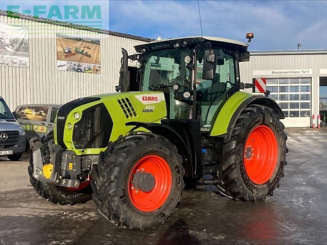 Tracteur agricole CLAAS arion 660 cmatic - st v first